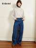 hidemi副线小h 松弛感宽松落肩圆领长袖T恤 商品缩略图8