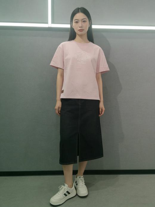 佐丹奴女装26年新款全棉舒适版型印花短袖T恤衫05396256 商品图1