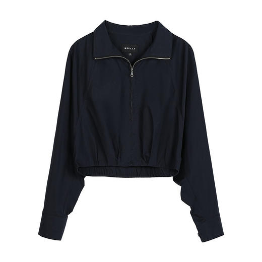 NEELLY纳俪商场同款春季新款设计感美式夹克女时尚短款气质上衣N26024C04513 商品图3