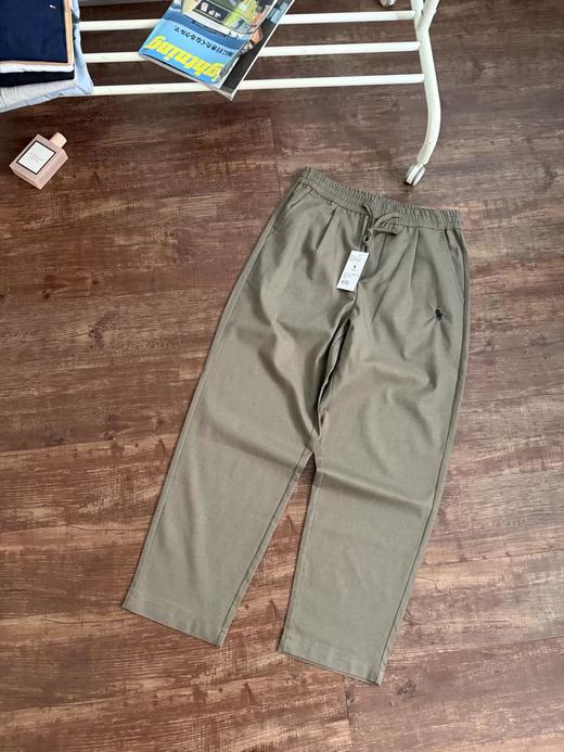 F030198春夏天然空调裤亚麻九分裤刺绣长裤 商品图10