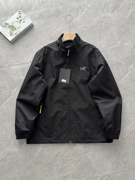 F030129户外春秋轻薄刺绣logo立领外套夹克 商品图3