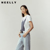 NEELLY纳俪商场同款春季新款时尚正肩印花T恤女通勤亲肤舒适上衣N26023T01083 商品缩略图0