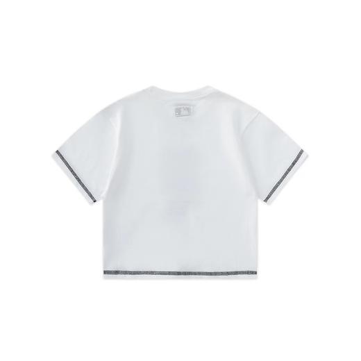 F030167虞书欣同款字母印花短款圆领套头T恤 商品图5