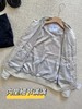 F030155男装春秋新款时尚宽松简约休闲纯色立领拉链夹克外套 商品缩略图13
