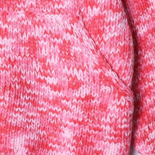 SDSA男装2026新款潮牌慵懒风针织开衫男女同款花纱连帽拉链毛衣 商品图2