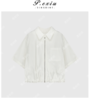 04-6潘依绣丁丁宠粉短袖翻边拉链口袋短款薄款外套Q11254 商品缩略图0