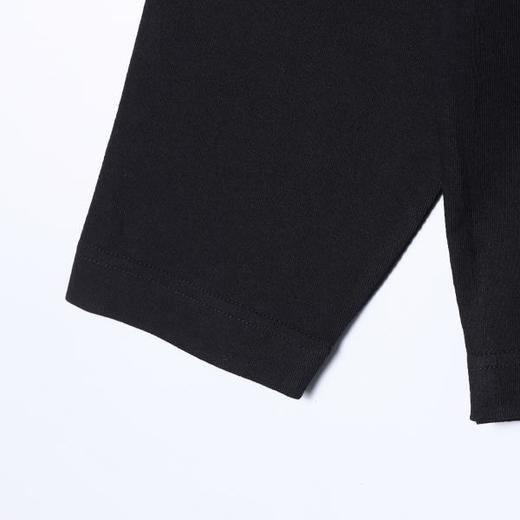 26T531SDSA男装2026新款潮牌极简风T恤男女同款亨利领宽松长袖 商品图4