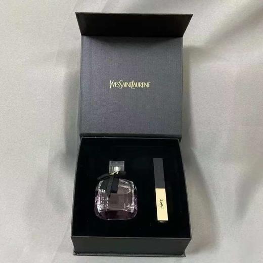 【3.8女神节秒杀】完税进口 圣罗兰香水口红礼盒套组 七夕礼盒（ysl香水50ml+小金条1966） 商品图4