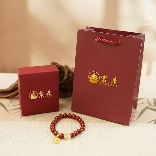 🔥这抹“红”气最是养人！【宫造朱砂圈手串】传承千年东方美学的朱砂手串，😎新年戴红，万事兴，一生顺遂！  商品图1
