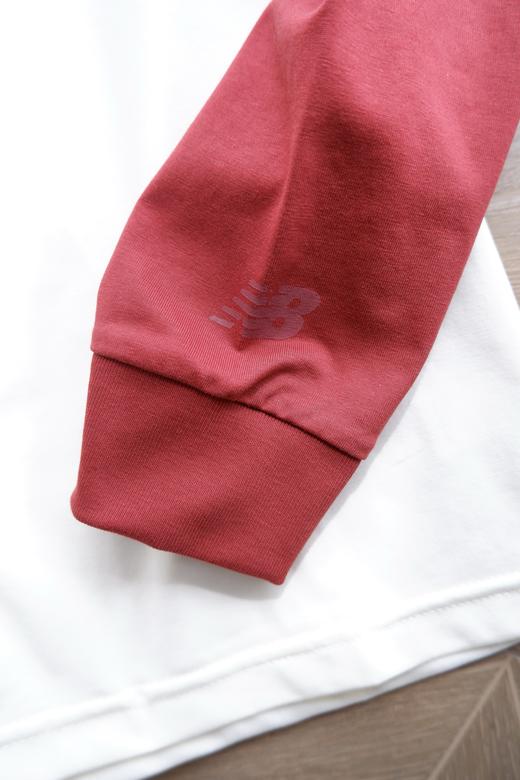 直发【2604】 春夏秋都可穿的百搭长袖【NB家撞色插肩袖T恤】 商品图9