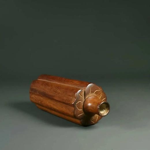 海南黄花梨葵花形筒状花插，顺丰包邮 商品图7