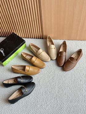 直发 26新配色 莞产Samedelman 经典马衔扣踩跟无声乐福鞋