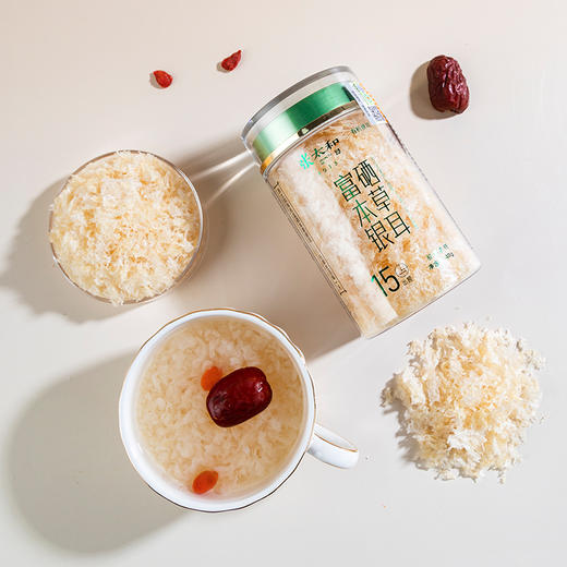 g张太和有机富硒本草银耳40g/瓶*7瓶~银耳之乡，黄金产地，富硒加持，独特营养，有机认证，全家放心吃 商品图2