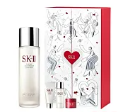 SK-II节日限定晶透礼盒 心动魔方神仙水洁面面霜护肤水爽肤水