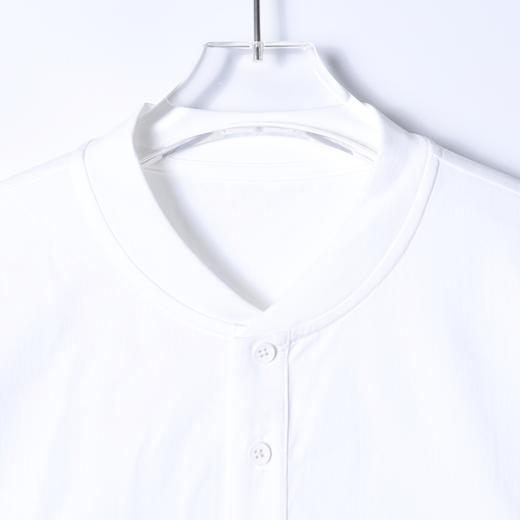 SDSA男士秋冬新款痞帅男装简约复古亨利领设计长袖T恤纯色百搭 商品图1