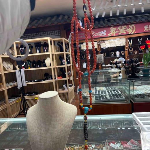 22844南红毛衣链 商品图2