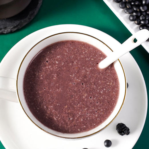 【推荐40包❗️五黑谷物燕麦片】融合传统五黑食材，均衡营养科学配比，麦香谷物唇齿留香，枸杞芝麻糊营养早餐代餐即食冲泡麦片饱腹QQ 商品图2