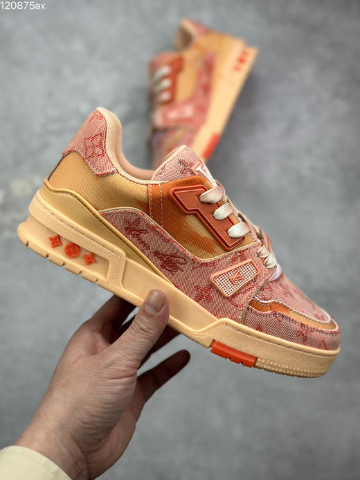 春季特惠💰720 LV 纯原版本 # 驴家 Trainer 低帮休闲板鞋 商品图3