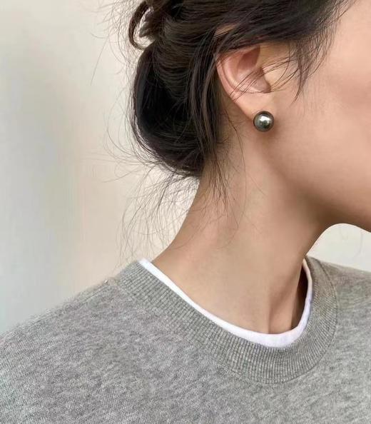 ⁶9-13mm【大溪地对珠 】炫彩 正圆 微微瑕 极光，按照大小选择，裸珠有24小时鉴赏期，确认要联系工厂加工款式出证书【香港】SS06-QTT-XGZZ 商品图3