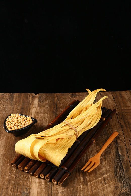 手工腐竹500g农家自制传统工艺豆香浓郁 商品图1