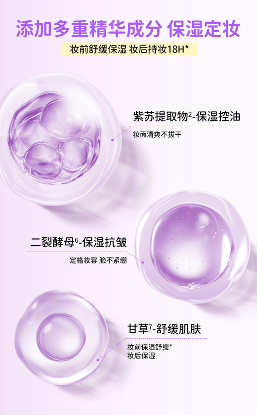 【活动价38.8元/套】Colorkey珂拉琪原生定制裸感粉底液10g+黄芪霜85g+定妆喷雾+开运紫升级迷你唇露1g-【活动专享】3.12 商品图5