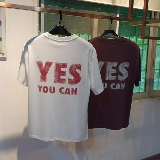 夏季短袖字母印花圆领男款时尚休闲宽松上衣  25-6112 商品图2