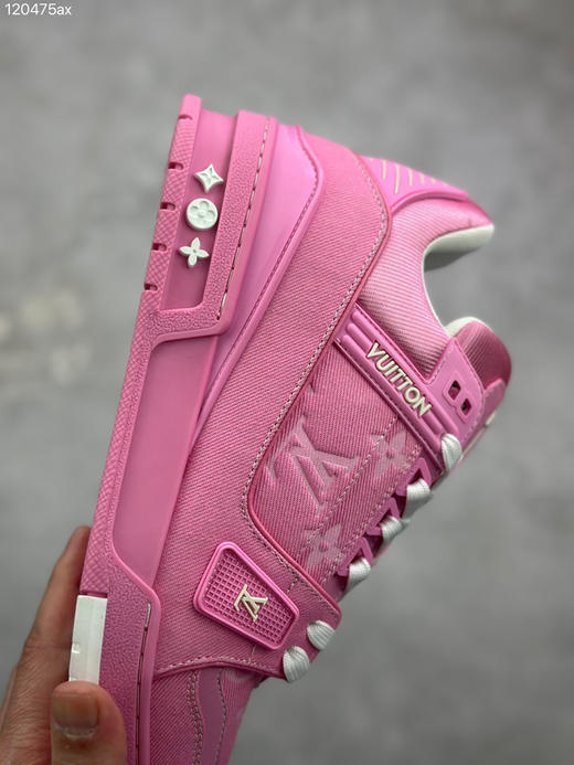 春季特惠💰720 LV 纯原版本 # 驴家 Trainer 低帮休闲板鞋 商品图5