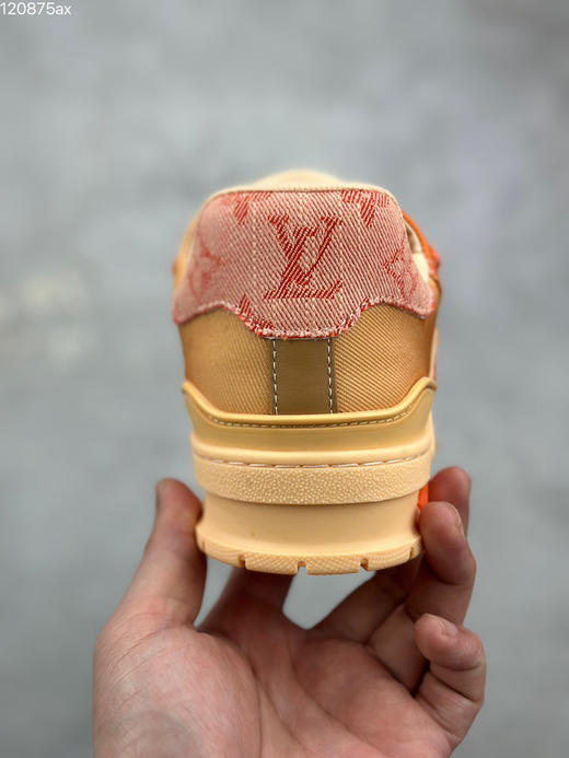 春季特惠💰720 LV 纯原版本 # 驴家 Trainer 低帮休闲板鞋 商品图7