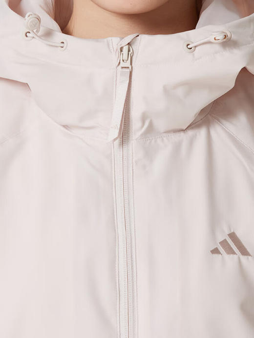 Adidas阿迪达斯女子运动服宽松舒适休闲防风户外加绒连帽夹克 KS2808 商品图3