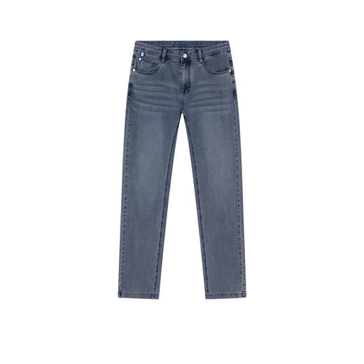 【莱赛尔】德鲨鲨鱼男装直筒牛仔裤2026春夏新款舒适休闲弹力长裤 商品图4