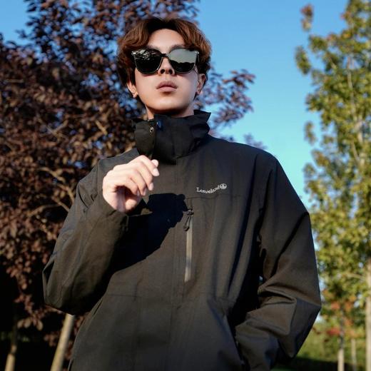 男女款三合一【真国标三合一可拆卸冲锋衣！硬核防风雨 高透湿】【“与辉”同品牌】Leaveland意大利枫叶 国标一级【三合一内胆可拆卸】冲锋衣【男女款】F658 商品图2