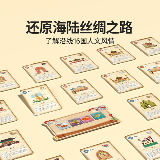 【豪华版/基础版 可选】千年丝路  桌游  鳐鳐鱼 商品图6