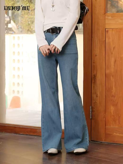 【门店同款】ENJOY春季宽腰带筒喇裤 169148991 商品图1