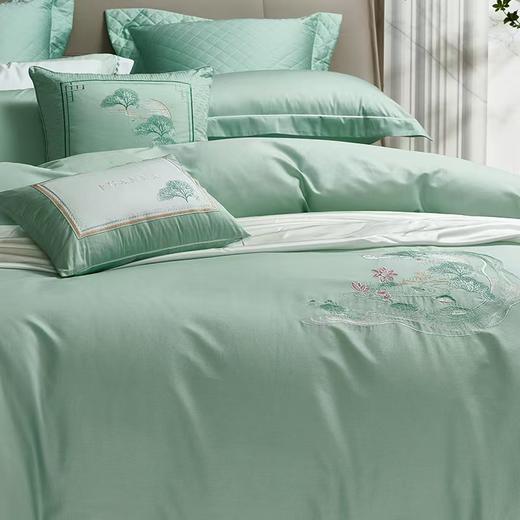 【富安娜】B座7F富安娜新疆棉四件套婉若清风 商品图1