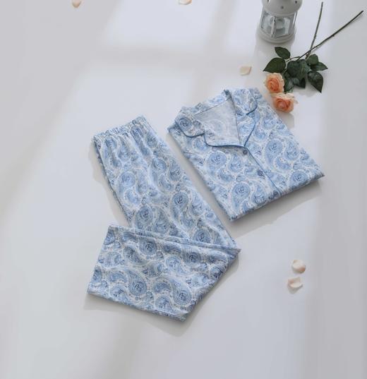 【时尚家居服系列】舒雅女短袖九分裤套装32S天丝棉 单面 尺码M-XXL 31/26422H 商品图4