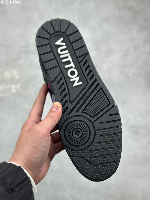 春季特惠💰720 LV 纯原版本 # 驴家 Trainer 低帮休闲板鞋 商品图8