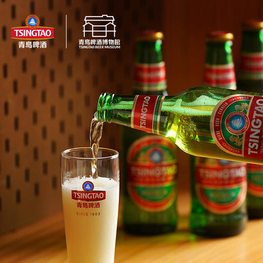 青岛啤酒美国经典11度355*6*4牛卡提篮箱啤  I啤酒 商品图2