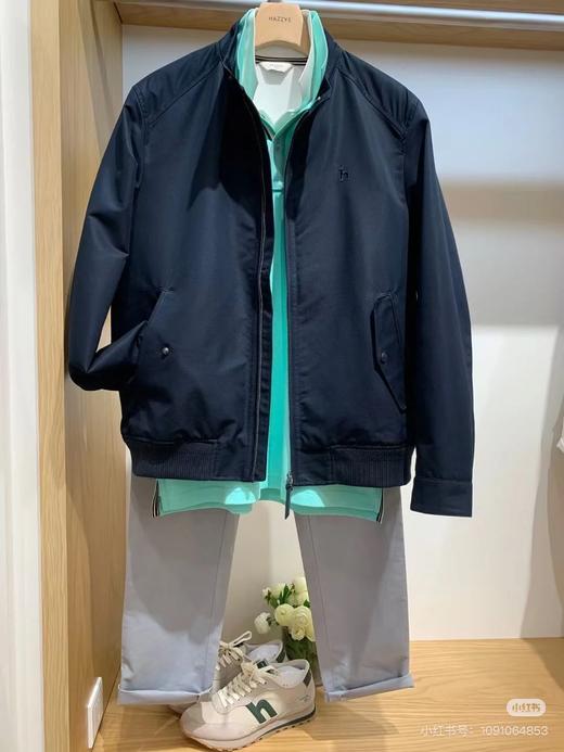 H哈吉S早秋新款 休闲立领通勤夹克 商品图11