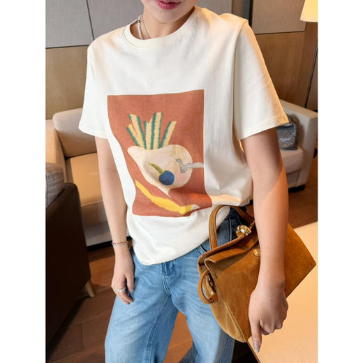 2603104   “油画Tee” 匹马棉 小禾新品 商品图9