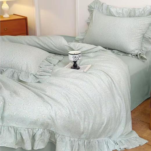 宜居生活棉麻数码印花四件套田园 商品图3