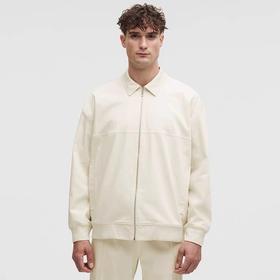 lu*同款Utlitech 男士斜纹拉链翻领夹克