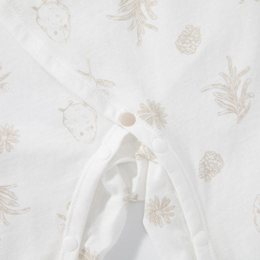 怡比自然童话长袖系带哈衣HY26SUN020白咖色调52#-66# 商品图11