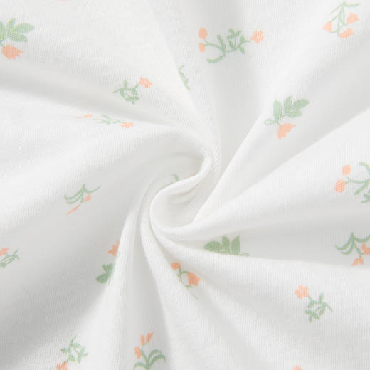 怡比繁花拾光短袖开襟哈衣HY26SUN050粉橘色调59#-80# 商品图14