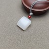 新疆和田玉且末料羊脂玉雅致精美小方牌 228-2 商品缩略图6