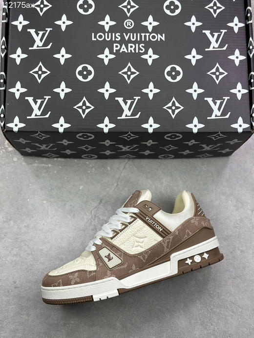 春季特惠💰720 LV 纯原版本 # 驴家 Trainer 低帮休闲板鞋 商品图2