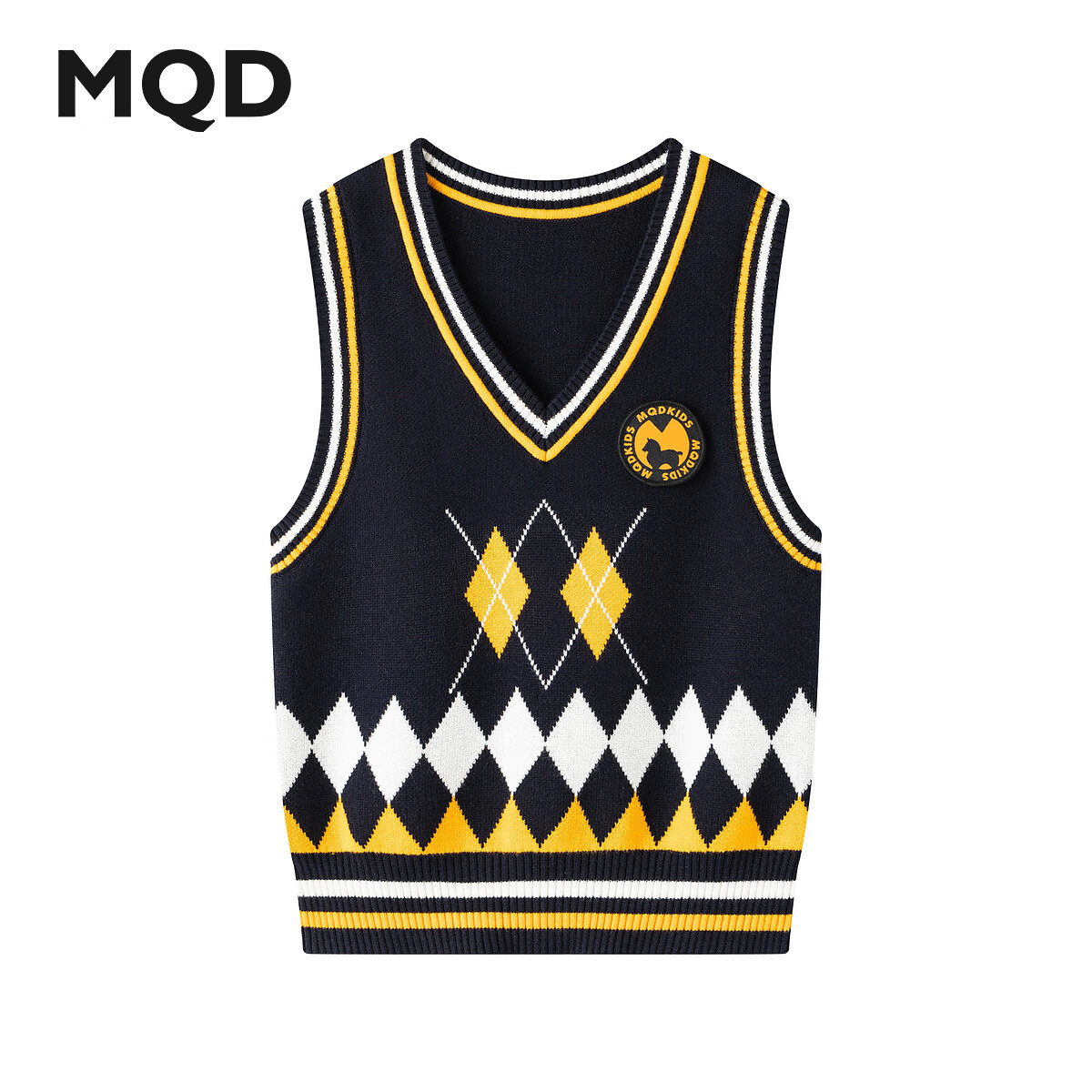 【MQD】马骑顿（MQD）男女款长袖线衫秋冬款儿童针织衫毛衣