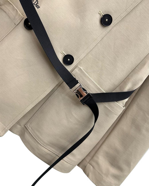 女款双排扣腰带风衣zh010 商品图2