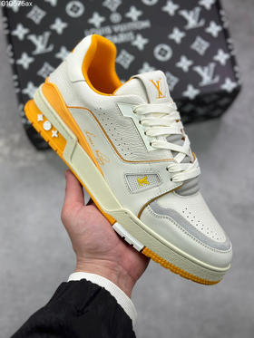 春季特惠💰720 LV 纯原版本 # 驴家 Trainer 低帮休闲板鞋