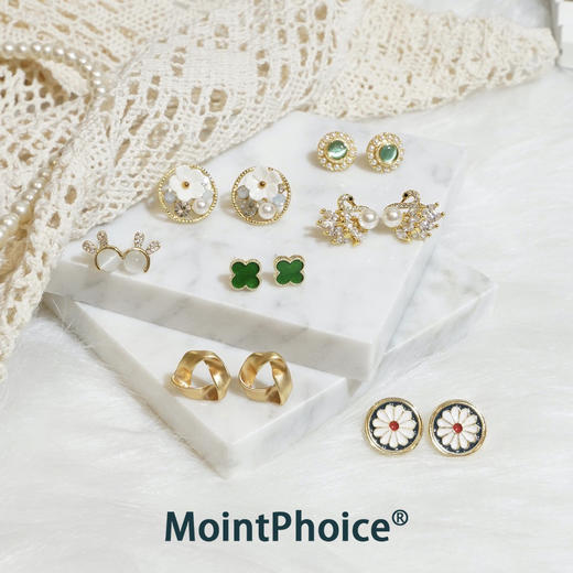 严选 | MointPhoice Lucky一周耳钉 礼盒装（7对） 商品图3