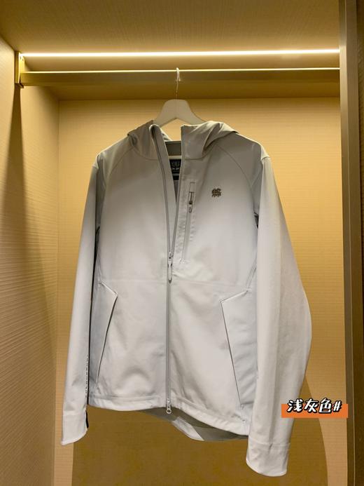 KOLON SPORT可隆连帽软壳夹克防泼水防风透湿马蹄袖外套 bk 341094 商品图1